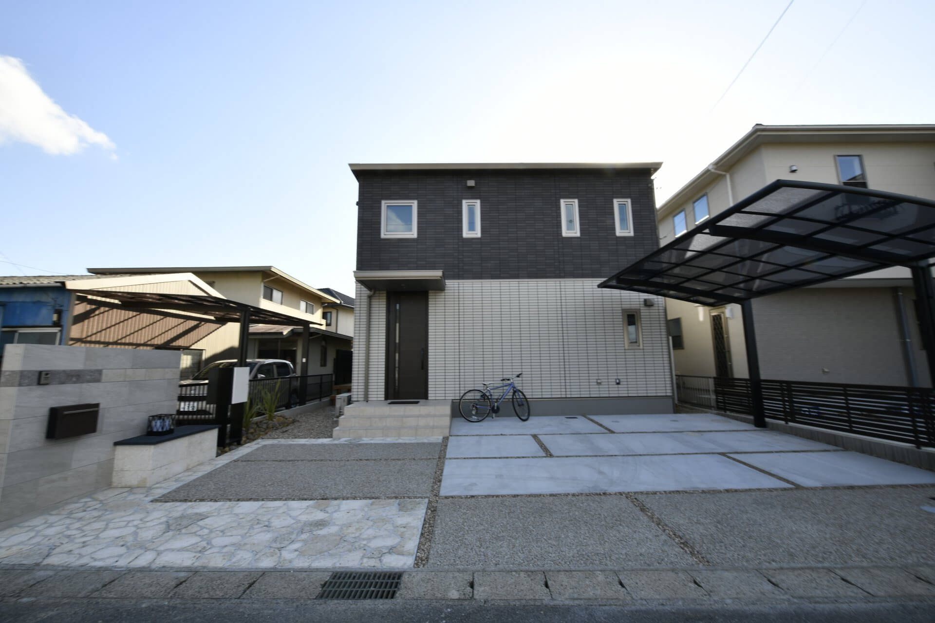 リゾートモダン外構