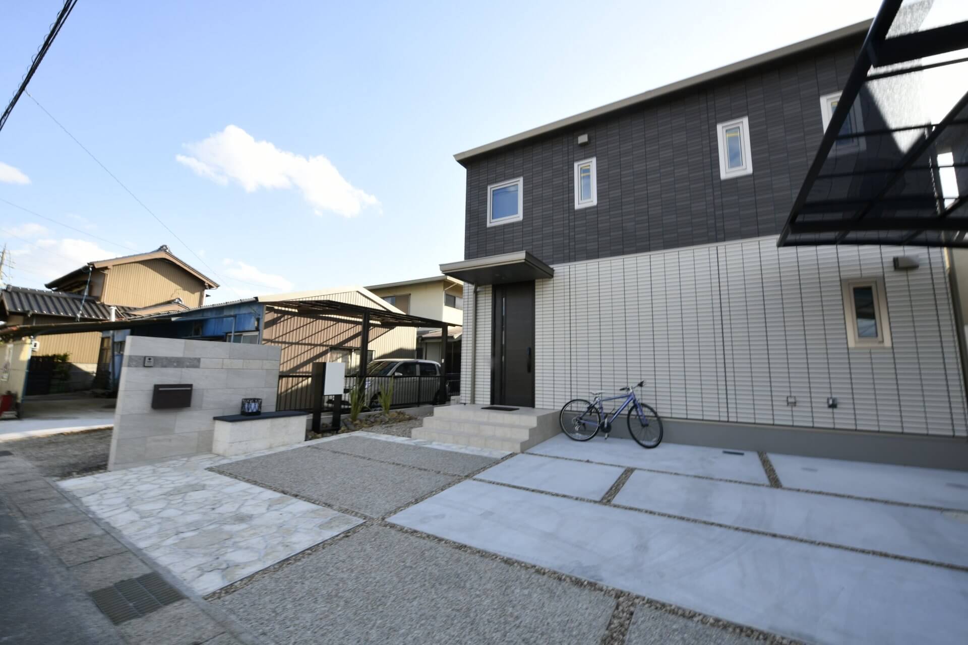 リゾートモダン外構