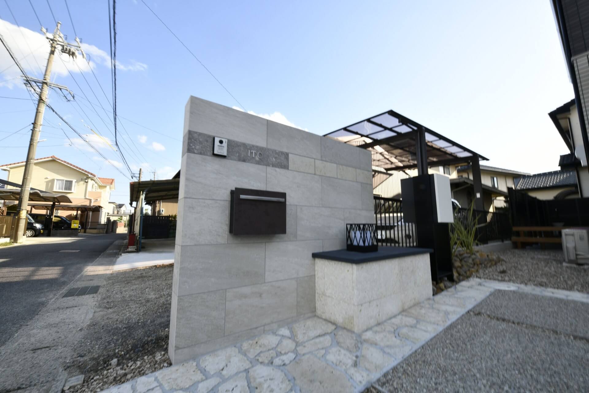 リゾートモダン外構