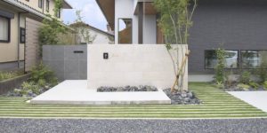 駐車場　スリットデザイン