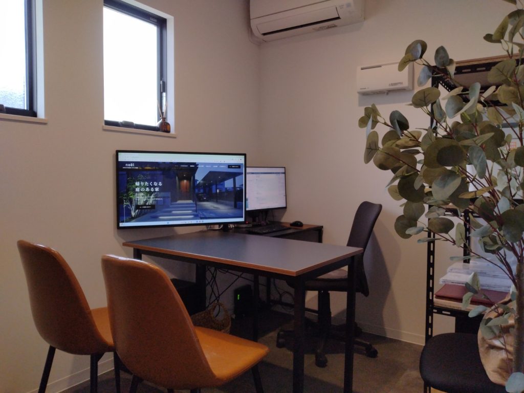 ノエル日進店 打合せブース