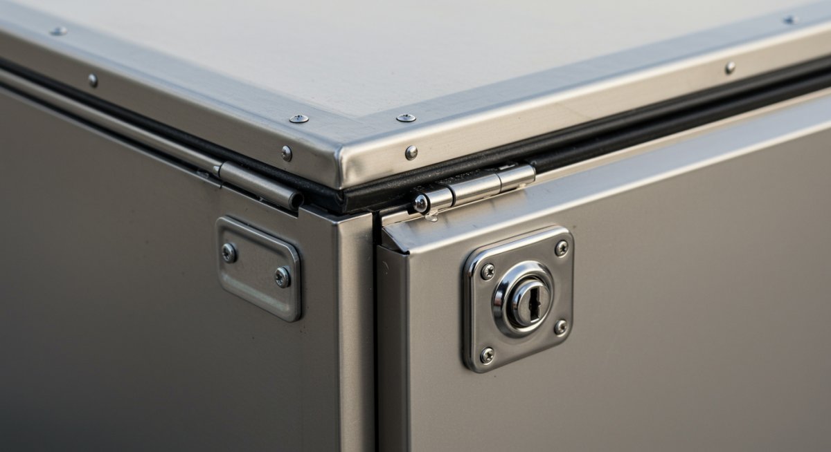 耐候性と耐久性に優れた宅配ボックスの特徴を示す画像