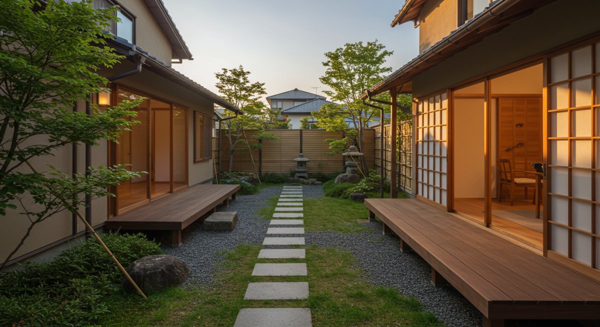 美しく維持された日本の住宅外構