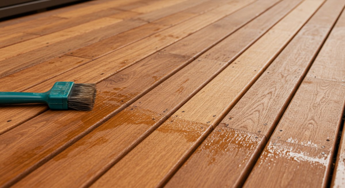 ウッドデッキのメンテナンスと塗装