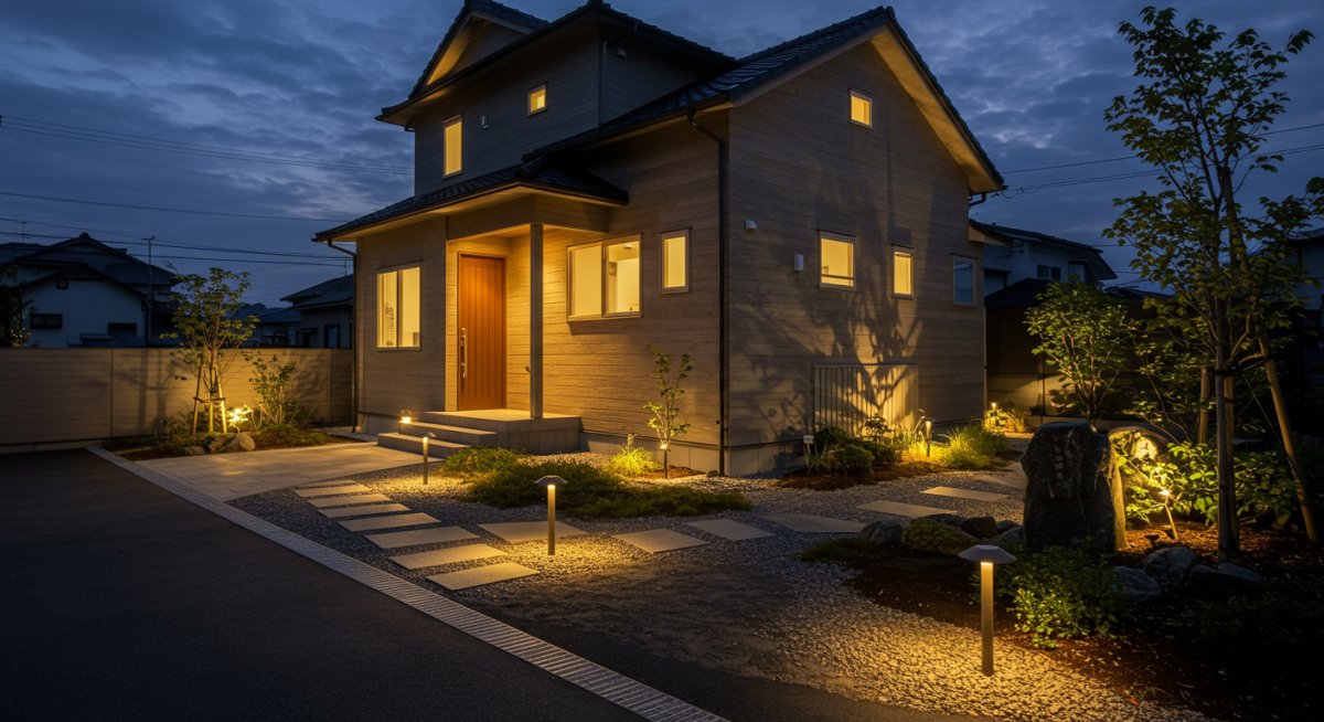 外構照明のチェック