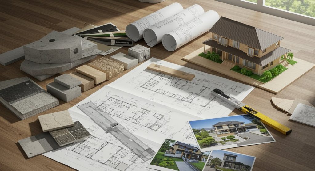 外構計画を立てるイメージ画像